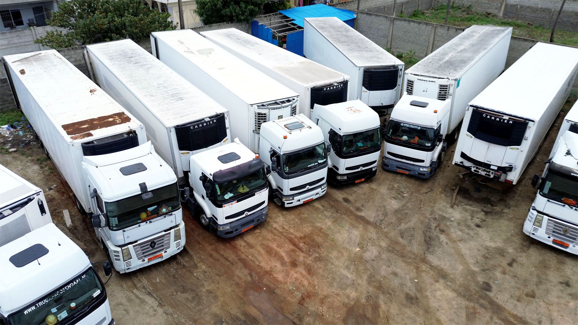 Flotte de camions frigorifiques Fatou Frozen